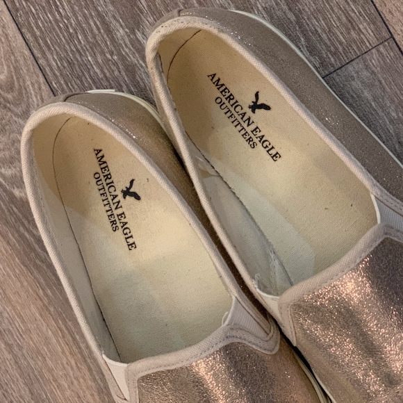 American Eagle Outfitters | Metallic Slip On Shoes - Picture 6 of 6